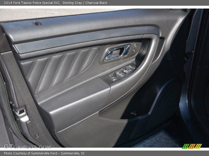 Sterling Gray / Charcoal Black 2014 Ford Taurus Police Special SVC