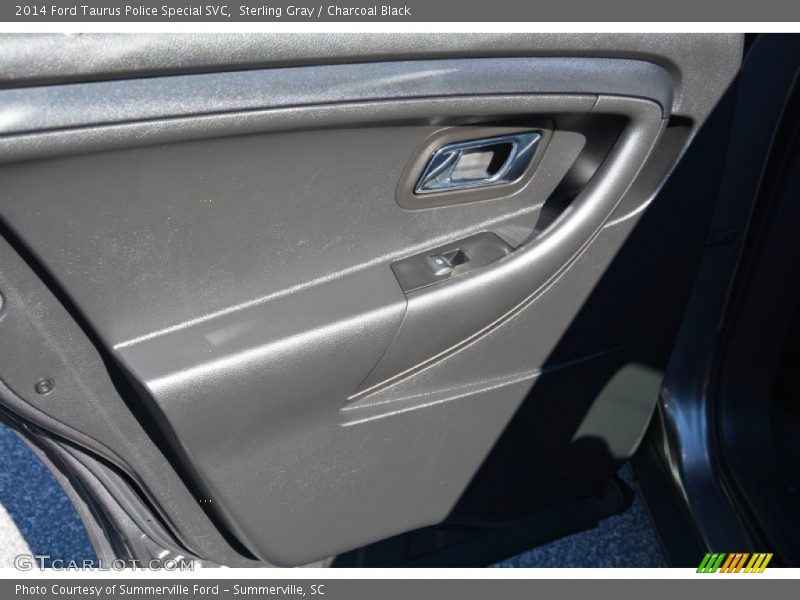 Sterling Gray / Charcoal Black 2014 Ford Taurus Police Special SVC