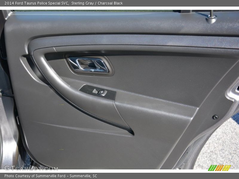 Sterling Gray / Charcoal Black 2014 Ford Taurus Police Special SVC