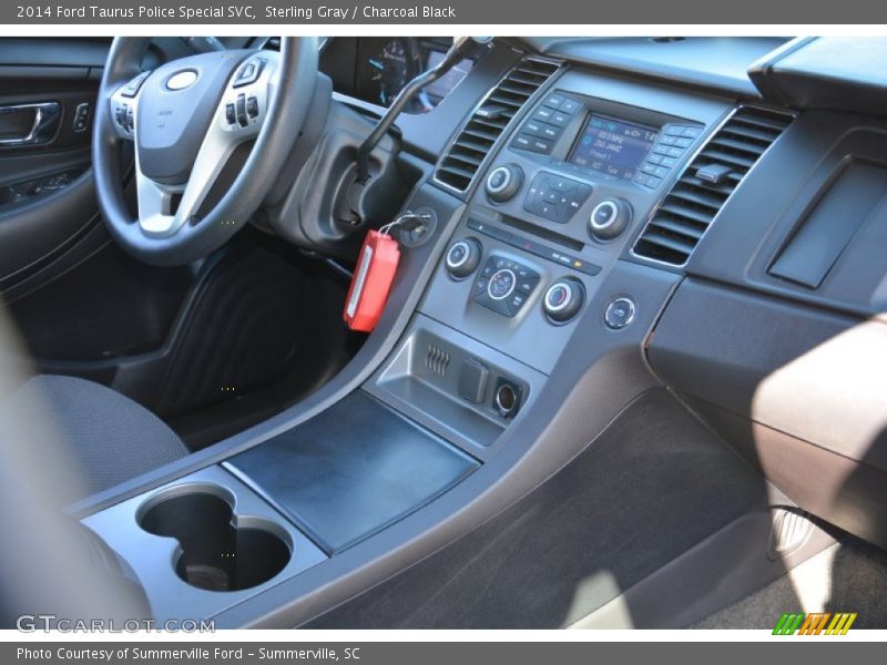 Sterling Gray / Charcoal Black 2014 Ford Taurus Police Special SVC