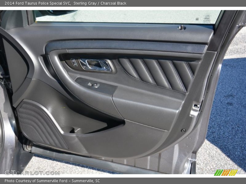 Sterling Gray / Charcoal Black 2014 Ford Taurus Police Special SVC