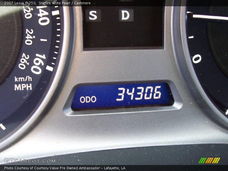 Starfire White Pearl / Cashmere 2007 Lexus IS 250
