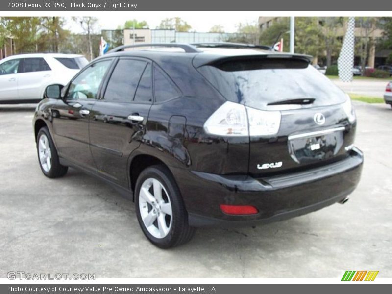Black Onyx / Light Gray 2008 Lexus RX 350