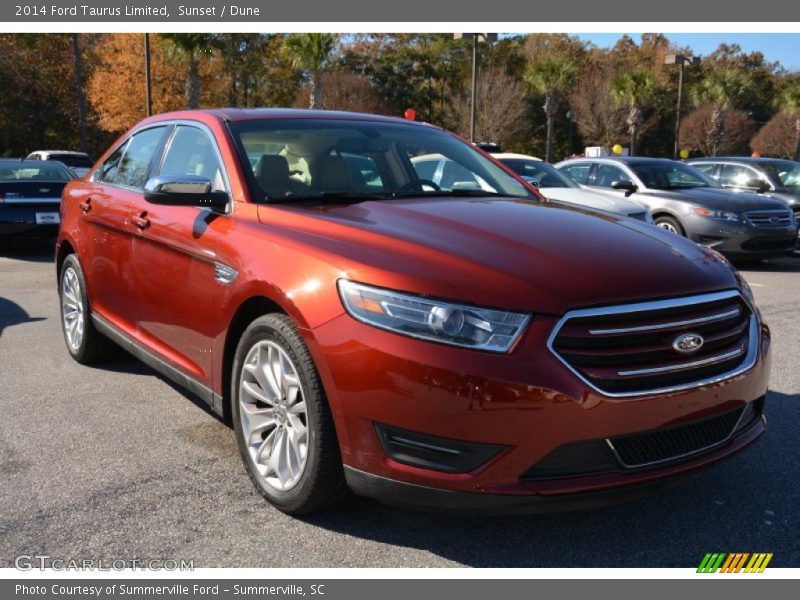 Sunset / Dune 2014 Ford Taurus Limited