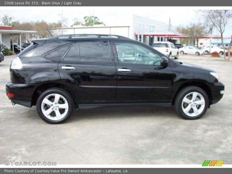 Black Onyx / Light Gray 2008 Lexus RX 350