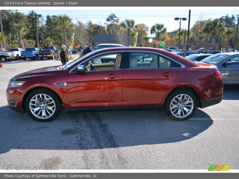 Sunset / Dune 2014 Ford Taurus Limited