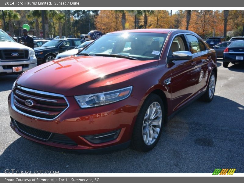 Sunset / Dune 2014 Ford Taurus Limited
