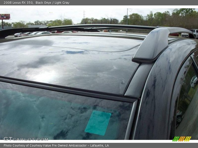 Black Onyx / Light Gray 2008 Lexus RX 350