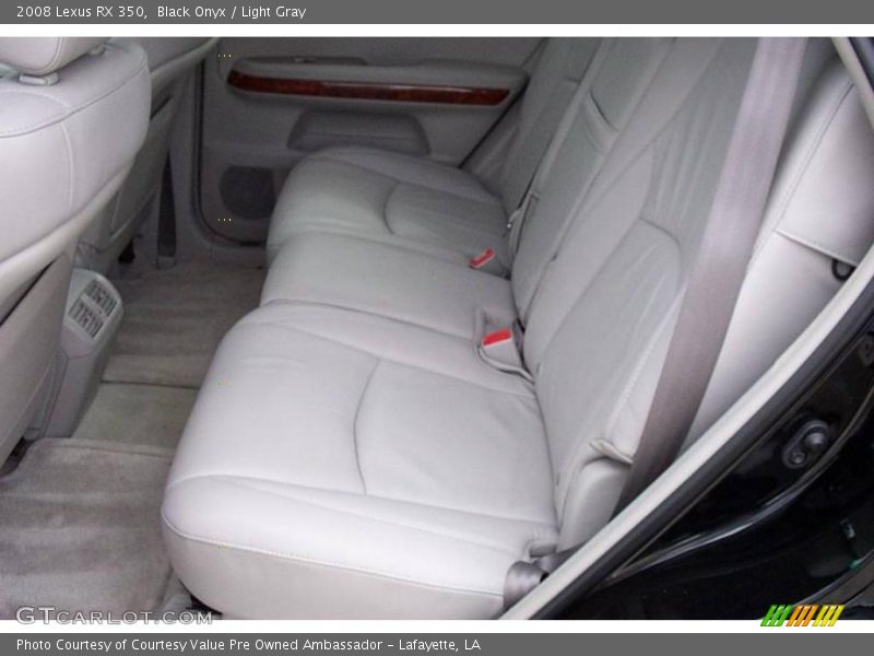 Black Onyx / Light Gray 2008 Lexus RX 350