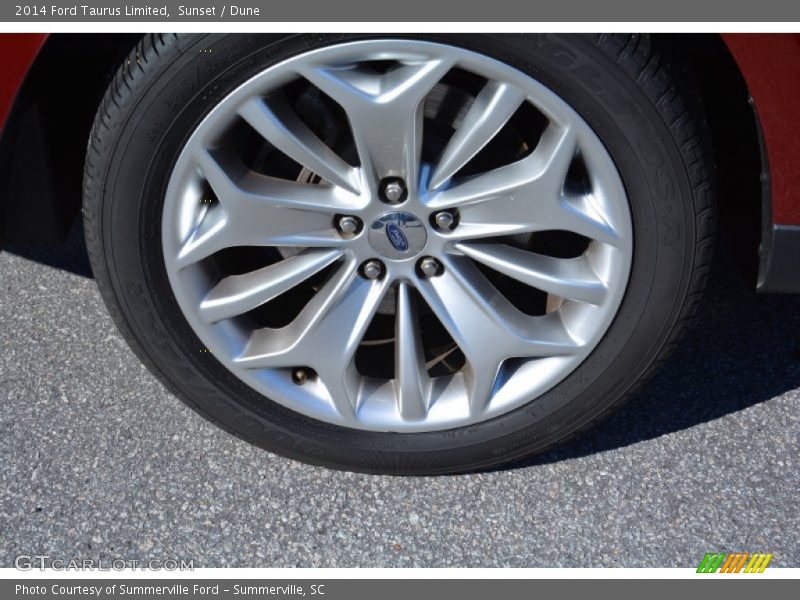 Sunset / Dune 2014 Ford Taurus Limited