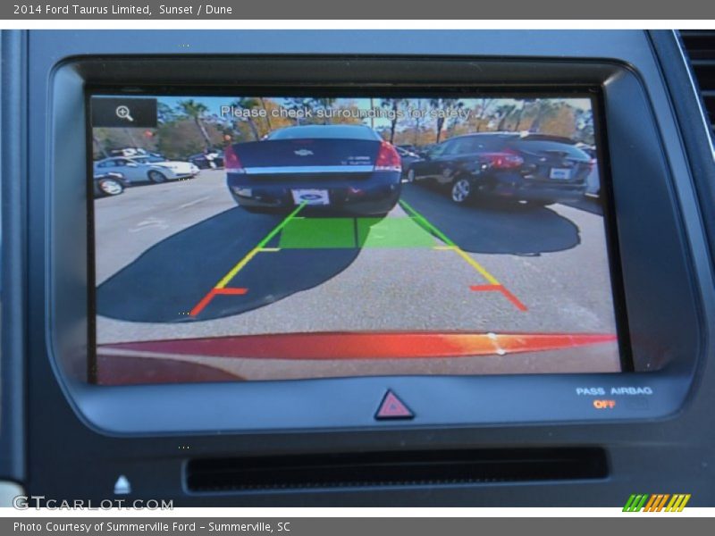 Sunset / Dune 2014 Ford Taurus Limited