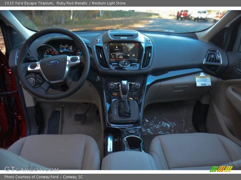 Dashboard of 2015 Escape Titanium