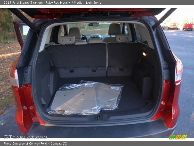  2015 Escape Titanium Trunk