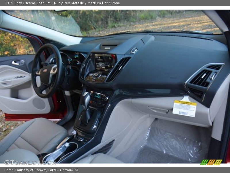 Dashboard of 2015 Escape Titanium