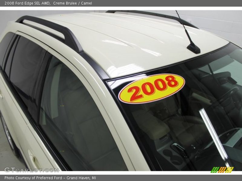 Creme Brulee / Camel 2008 Ford Edge SEL AWD