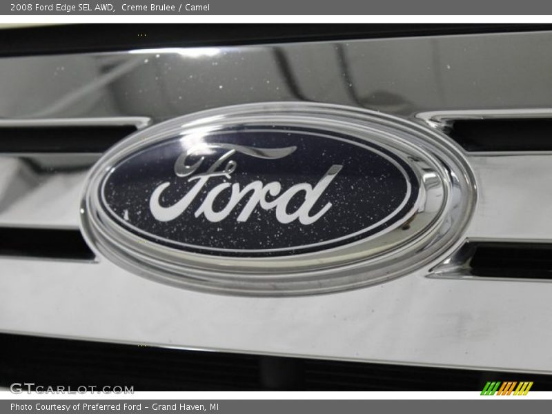 Creme Brulee / Camel 2008 Ford Edge SEL AWD