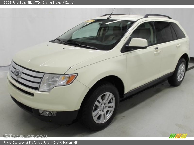 Creme Brulee / Camel 2008 Ford Edge SEL AWD