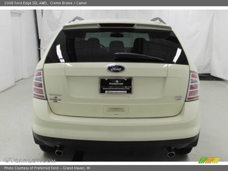Creme Brulee / Camel 2008 Ford Edge SEL AWD