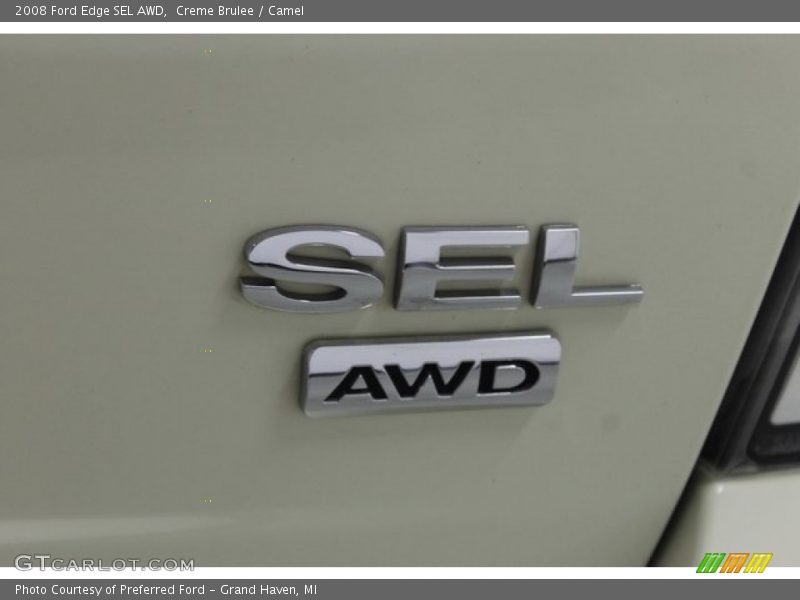 Creme Brulee / Camel 2008 Ford Edge SEL AWD