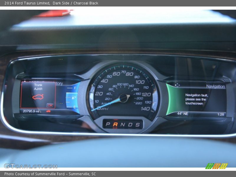 Dark Side / Charcoal Black 2014 Ford Taurus Limited