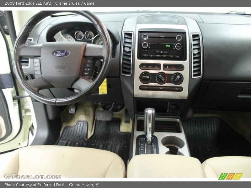 Creme Brulee / Camel 2008 Ford Edge SEL AWD