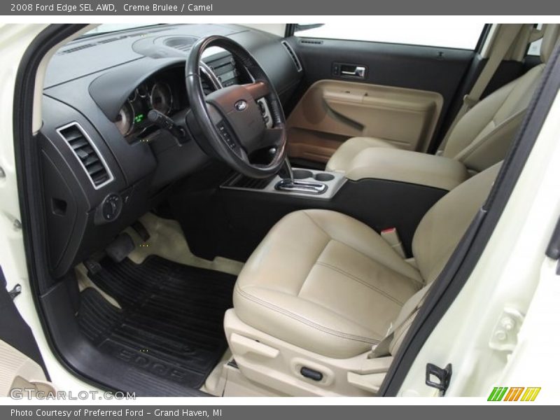 Creme Brulee / Camel 2008 Ford Edge SEL AWD