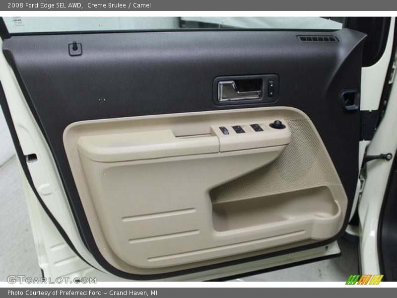 Creme Brulee / Camel 2008 Ford Edge SEL AWD