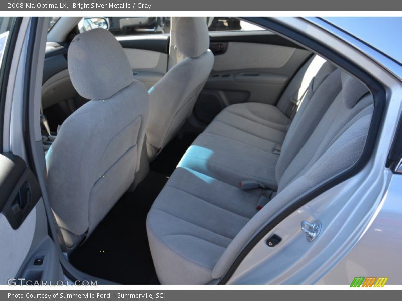 Bright Silver Metallic / Gray 2008 Kia Optima LX