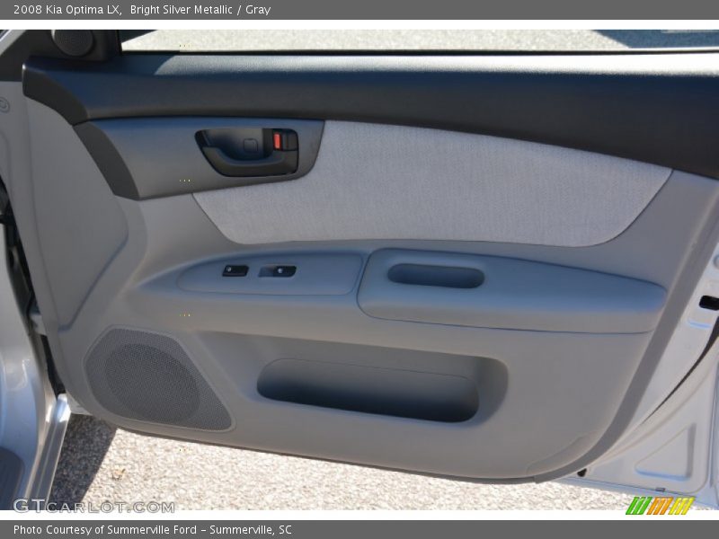 Bright Silver Metallic / Gray 2008 Kia Optima LX