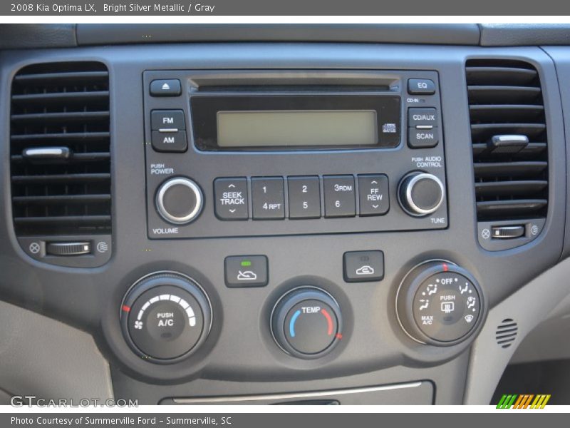 Bright Silver Metallic / Gray 2008 Kia Optima LX