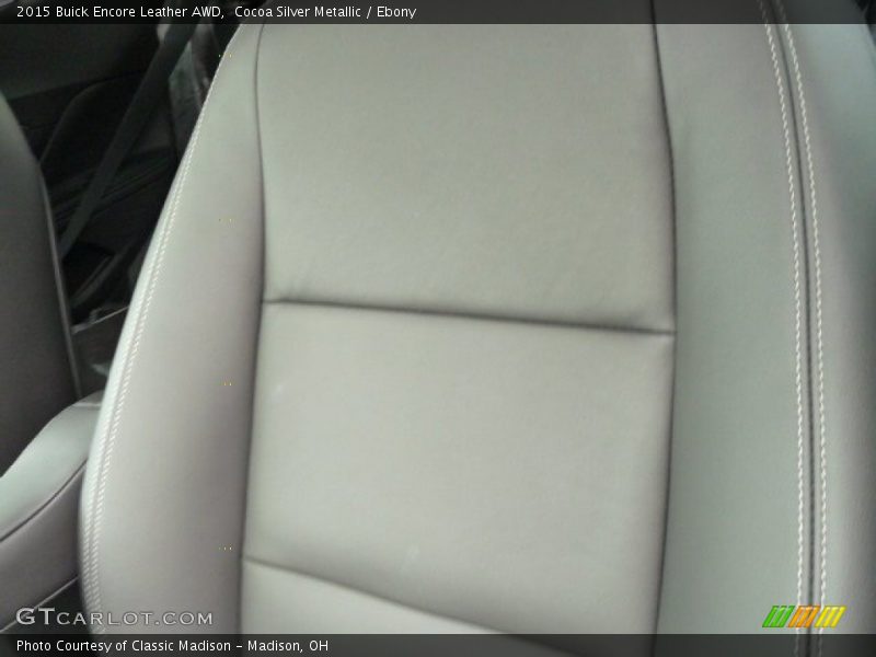 Cocoa Silver Metallic / Ebony 2015 Buick Encore Leather AWD