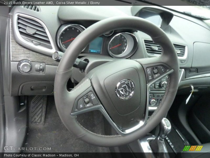  2015 Encore Leather AWD Steering Wheel