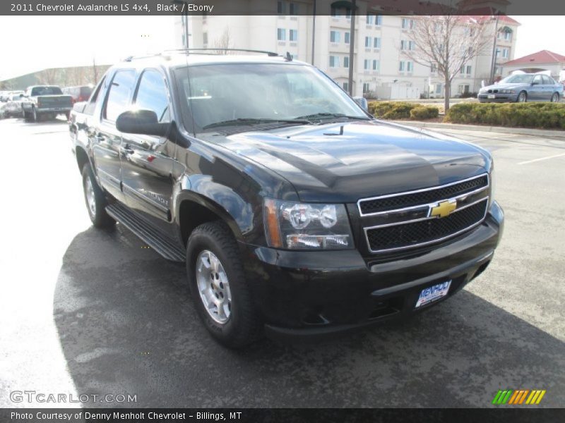 Black / Ebony 2011 Chevrolet Avalanche LS 4x4