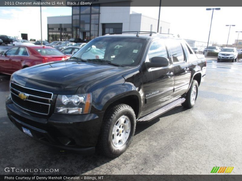 Black / Ebony 2011 Chevrolet Avalanche LS 4x4