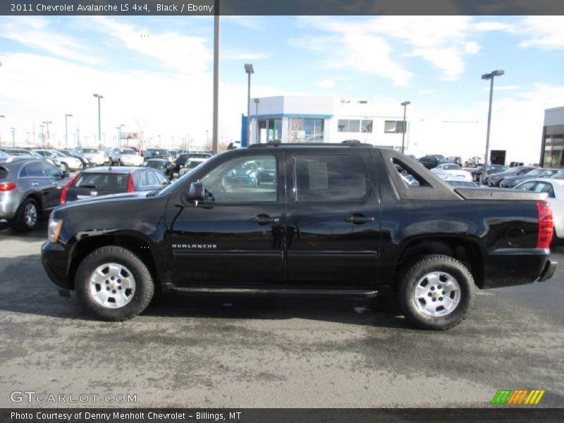 Black / Ebony 2011 Chevrolet Avalanche LS 4x4