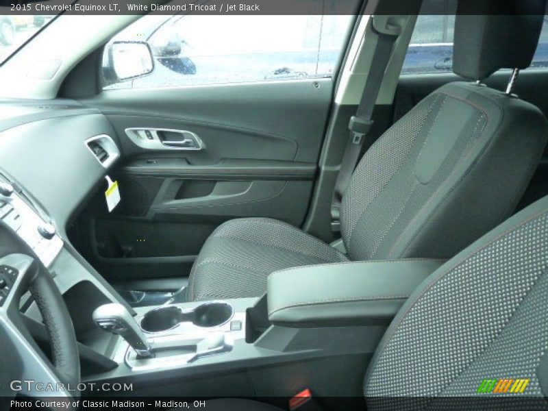 White Diamond Tricoat / Jet Black 2015 Chevrolet Equinox LT