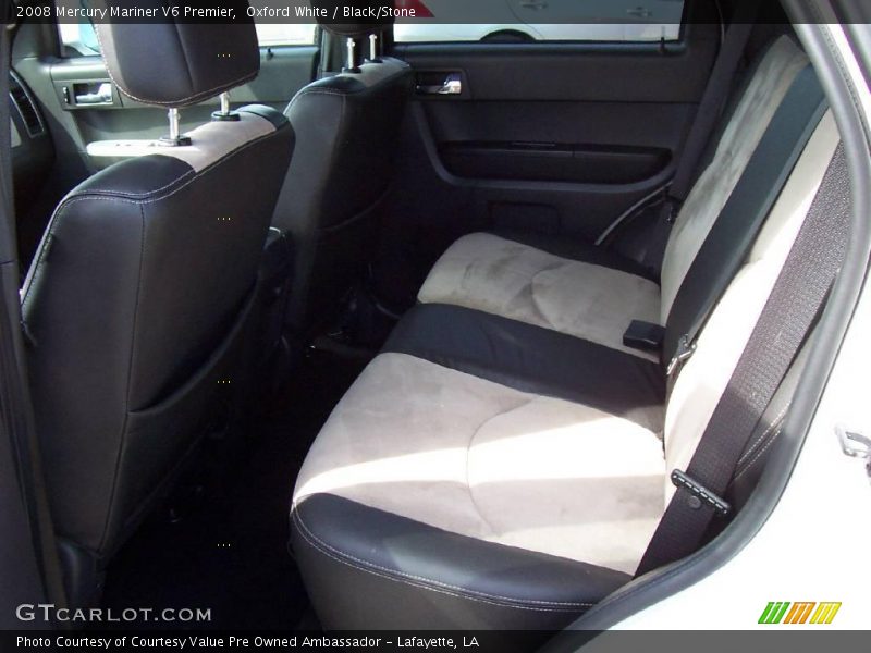 Oxford White / Black/Stone 2008 Mercury Mariner V6 Premier