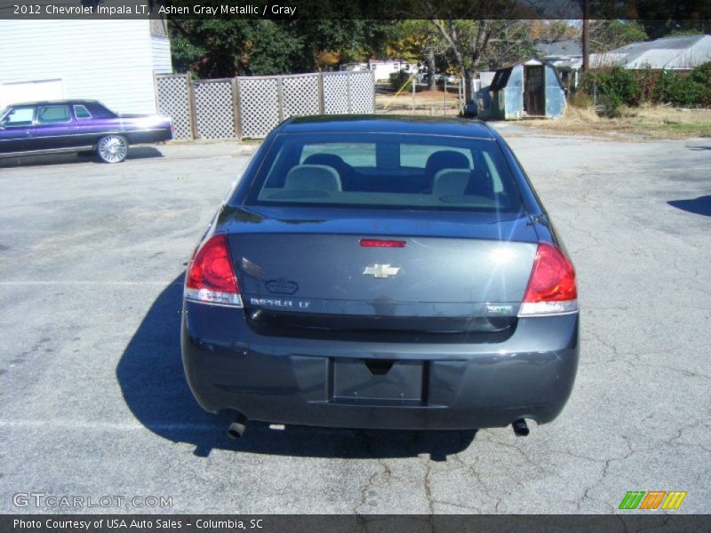 Ashen Gray Metallic / Gray 2012 Chevrolet Impala LT