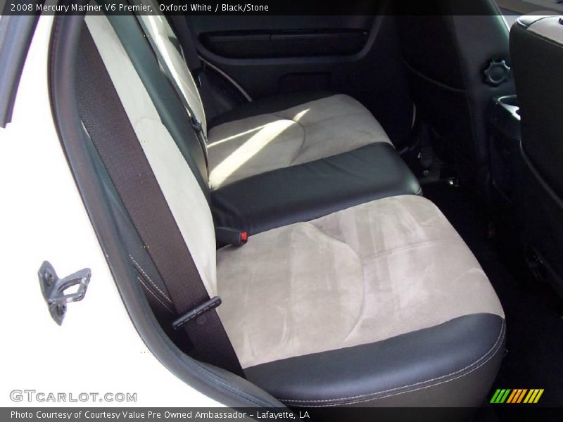 Oxford White / Black/Stone 2008 Mercury Mariner V6 Premier