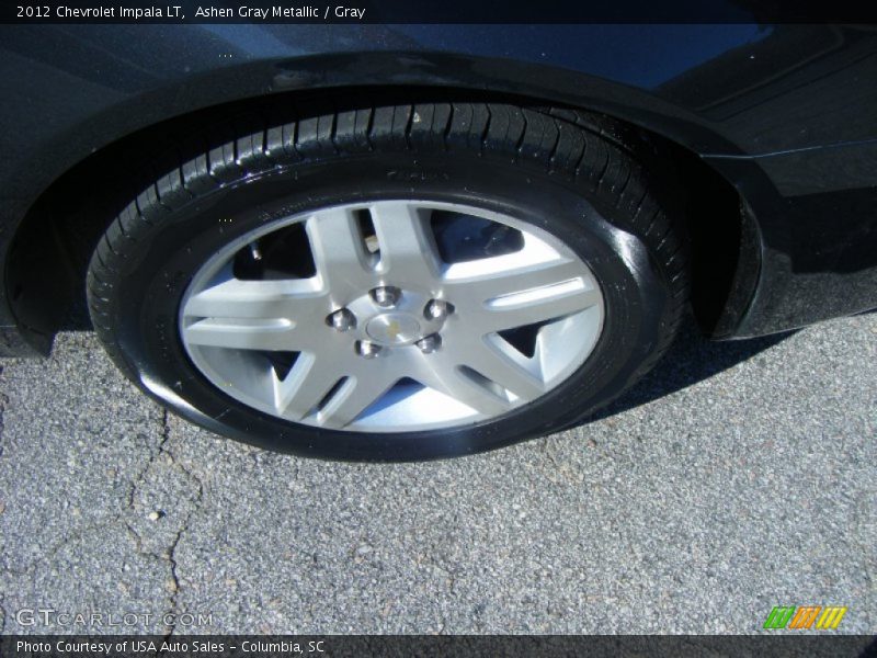 Ashen Gray Metallic / Gray 2012 Chevrolet Impala LT