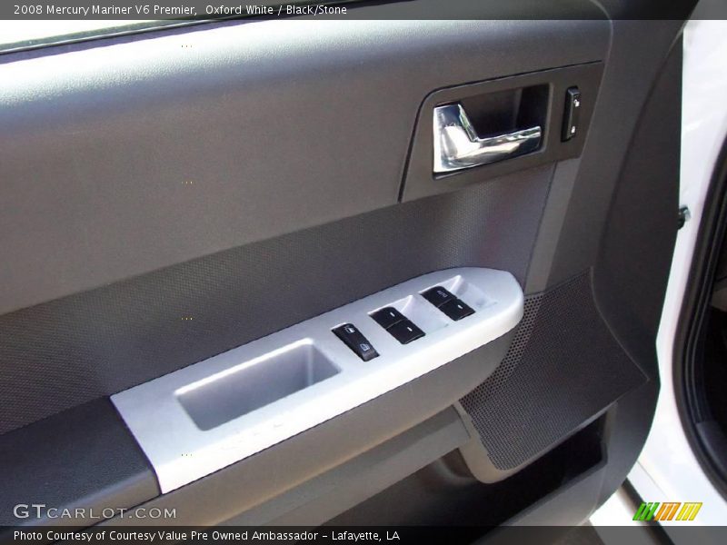 Oxford White / Black/Stone 2008 Mercury Mariner V6 Premier