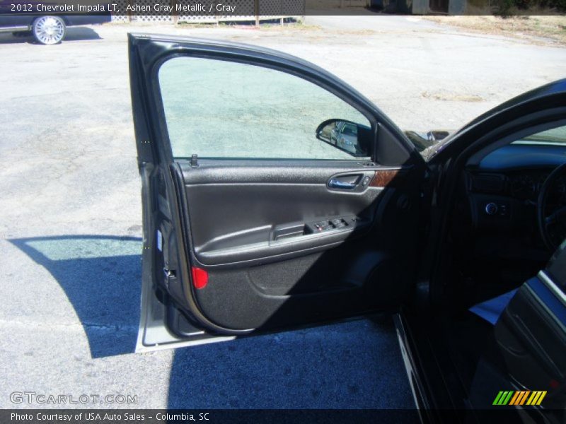 Ashen Gray Metallic / Gray 2012 Chevrolet Impala LT