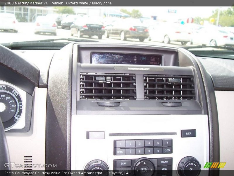 Oxford White / Black/Stone 2008 Mercury Mariner V6 Premier