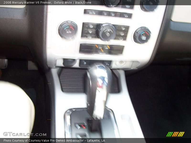 Oxford White / Black/Stone 2008 Mercury Mariner V6 Premier