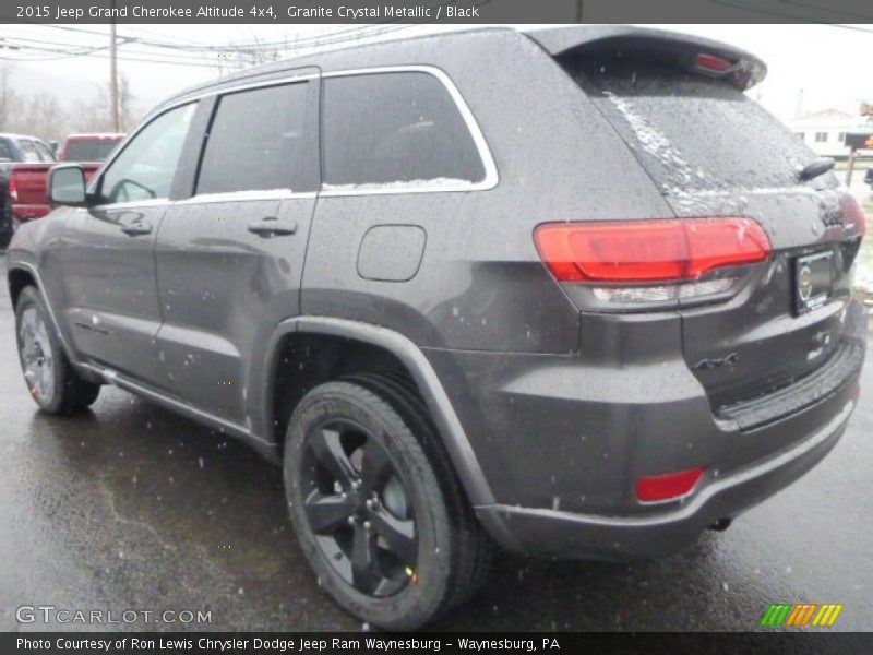 Granite Crystal Metallic / Black 2015 Jeep Grand Cherokee Altitude 4x4
