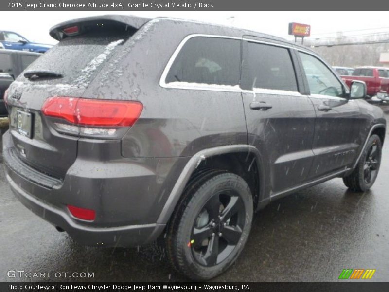 Granite Crystal Metallic / Black 2015 Jeep Grand Cherokee Altitude 4x4
