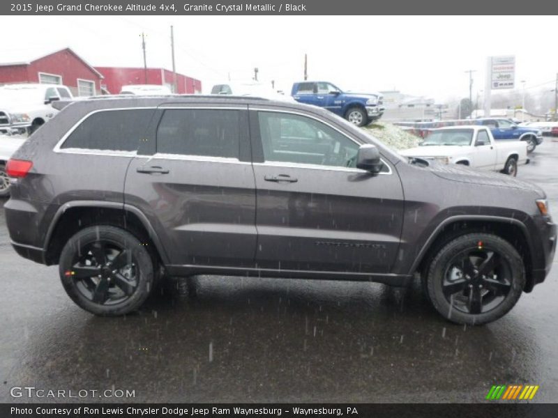 Granite Crystal Metallic / Black 2015 Jeep Grand Cherokee Altitude 4x4