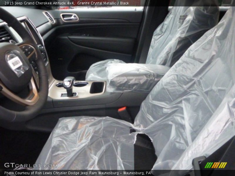 Granite Crystal Metallic / Black 2015 Jeep Grand Cherokee Altitude 4x4
