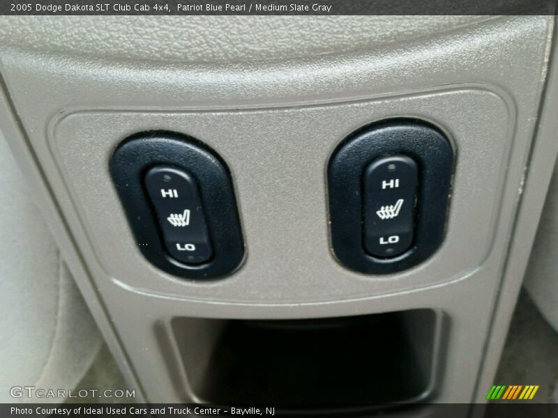 Patriot Blue Pearl / Medium Slate Gray 2005 Dodge Dakota SLT Club Cab 4x4