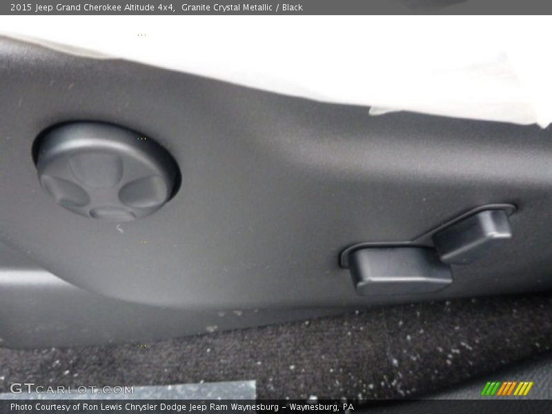 Granite Crystal Metallic / Black 2015 Jeep Grand Cherokee Altitude 4x4